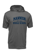 Mannion Middle School Moisture Management Hooded Tee