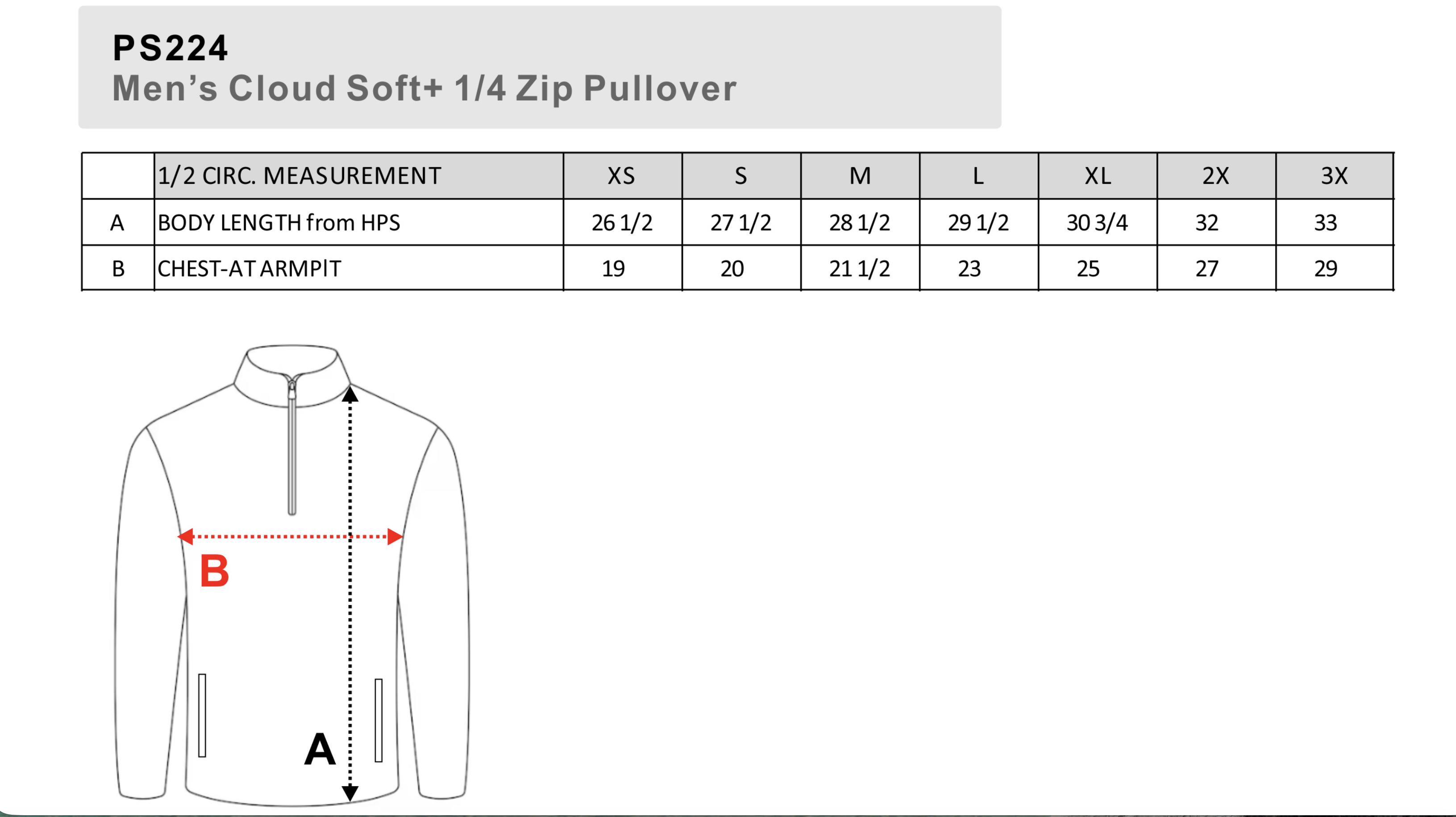 Mannion Middle School Cloud 1/4 Zip
