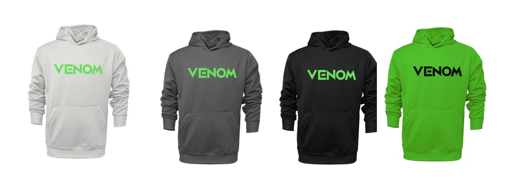 Venom Logo Moisture Management Hoodie