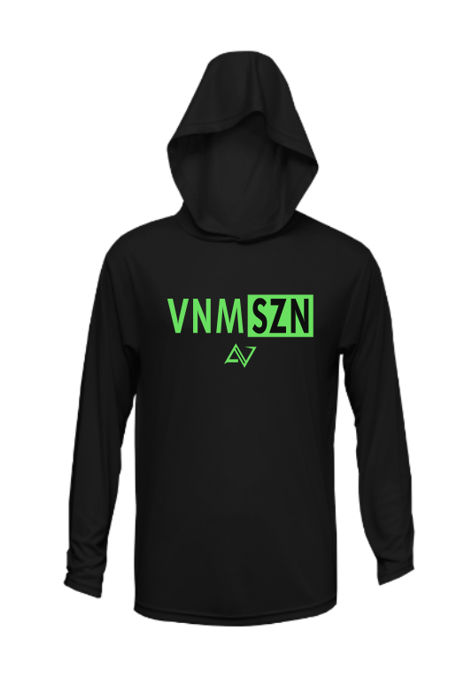 Venom VNMSZN Long Sleeve Moisture Management Hooded Tees