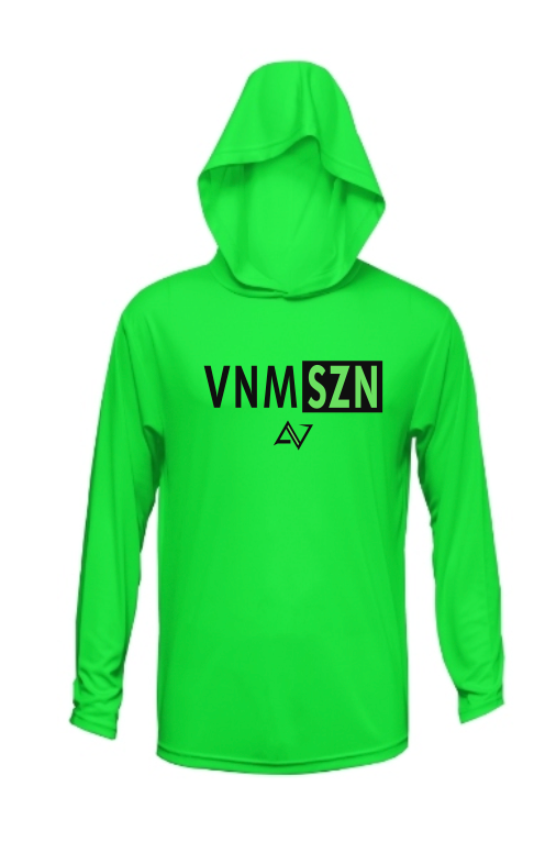 Venom VNMSZN Long Sleeve Moisture Management Hooded Tees
