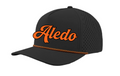 Aledo Cursive Rubber Patch Zapped Rope Cap